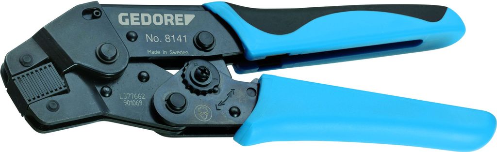 GEDORE 8141 Präzisions-Crimp-Zange für Aderendhülsen, 1830759