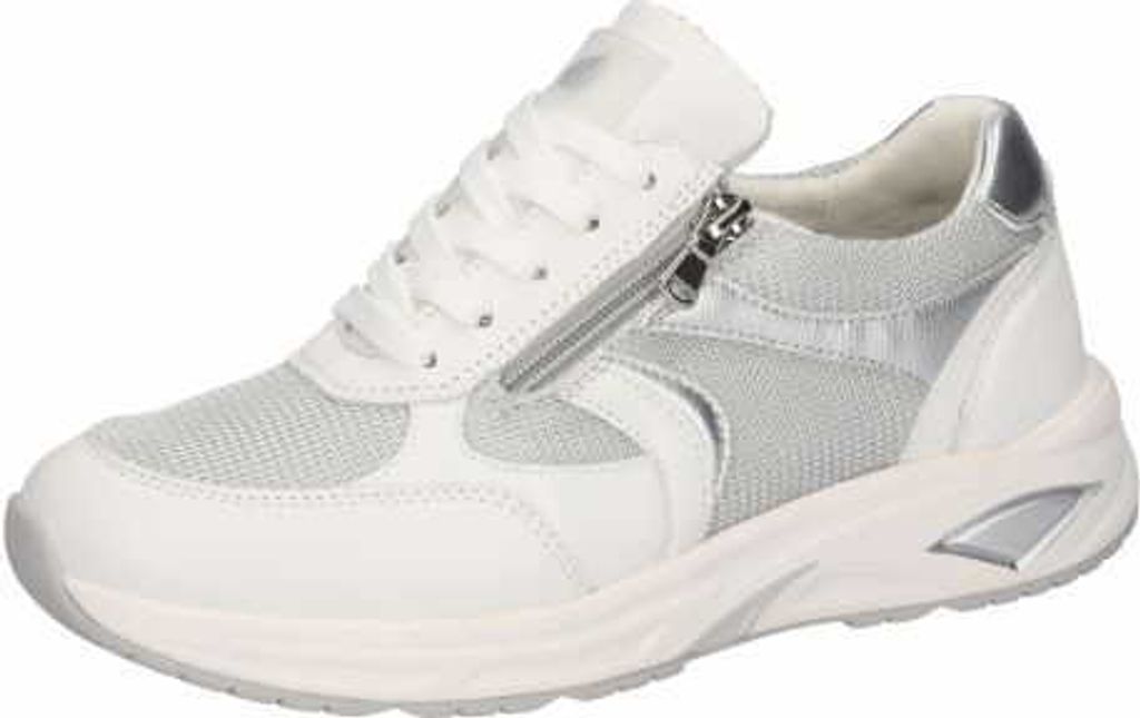Waldläufer 703002 103 150 Damen Sneaker Jill Weiss, Weiss, Gr. 31/2