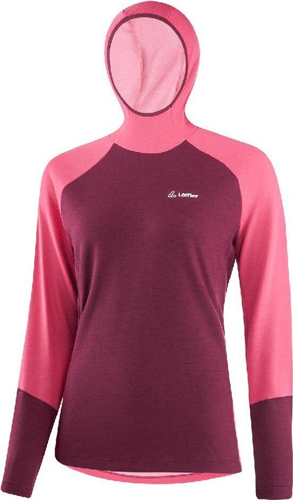 Loeffler Transtex Merino Sweatshirt Rosa L Frau Rosa L