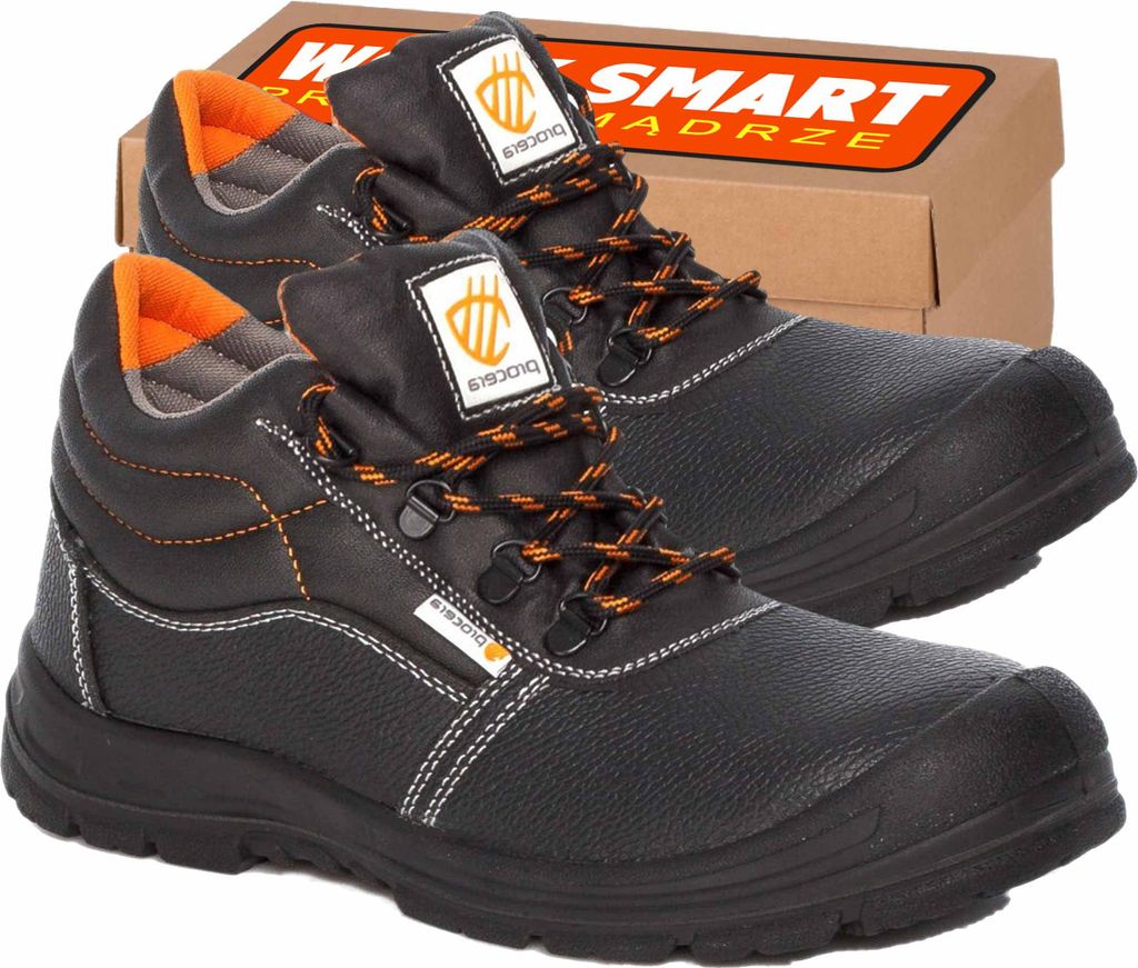SOLID S1 SRC Arbeitsschutzstiefel aus Leder 43 Produktbild 