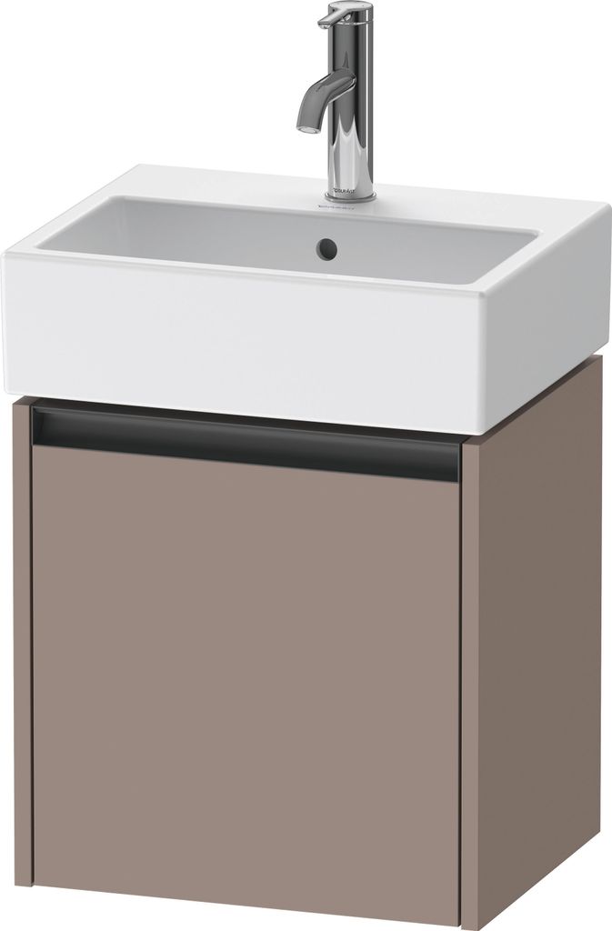 Duravit Ketho.2 Wastafelonderkast 43,4x33,8x44 cm Mat Basalt