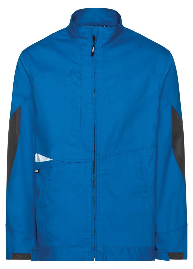 Arbeitsjacke Atom Next PESCORE41 245g azurblau/anthrazitgrau, Gr. 3XL DASSY 300567
