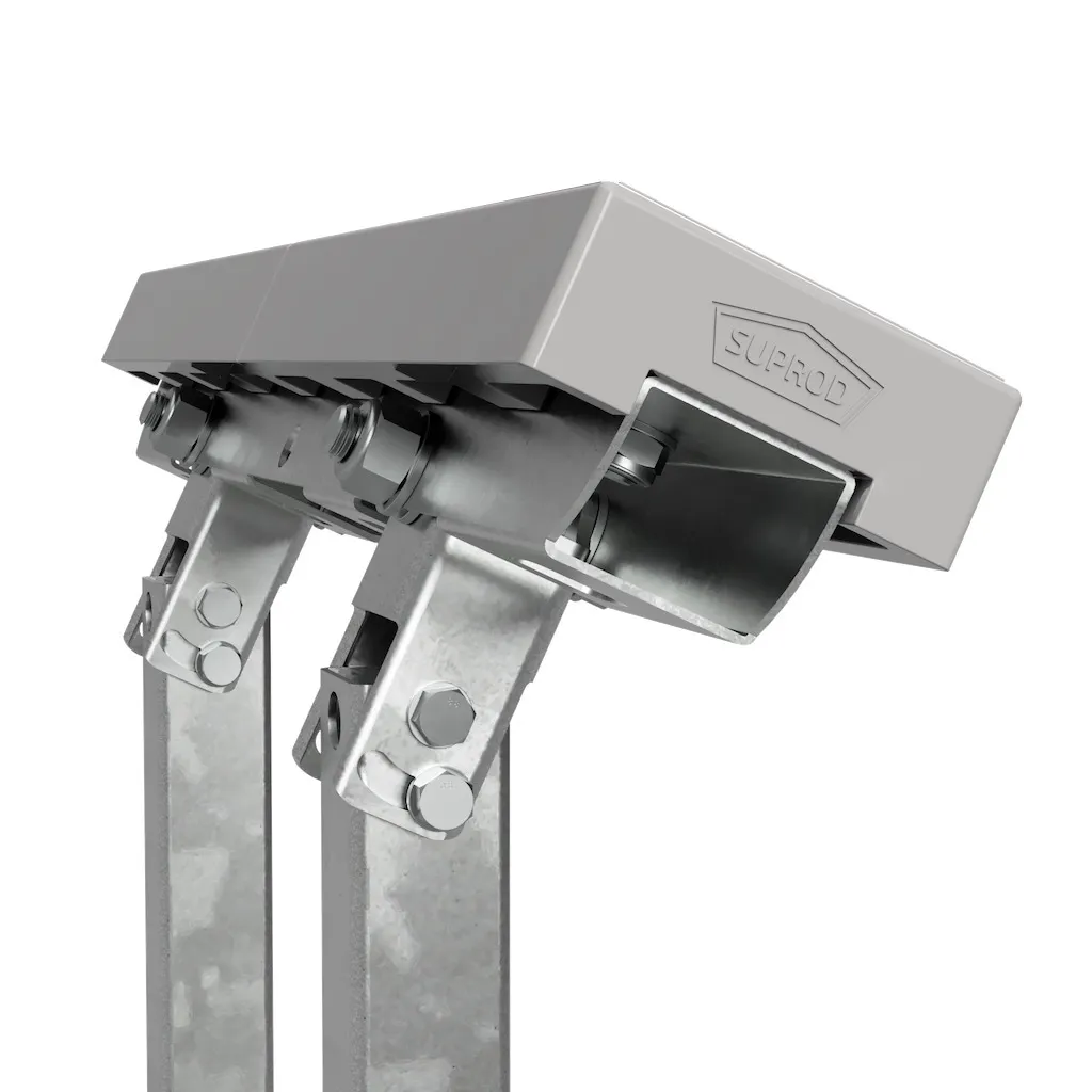 Supporto Lungo SUPROD PAD600-TPU 600mm | Protezione Scafo in TPU Grigio - 3