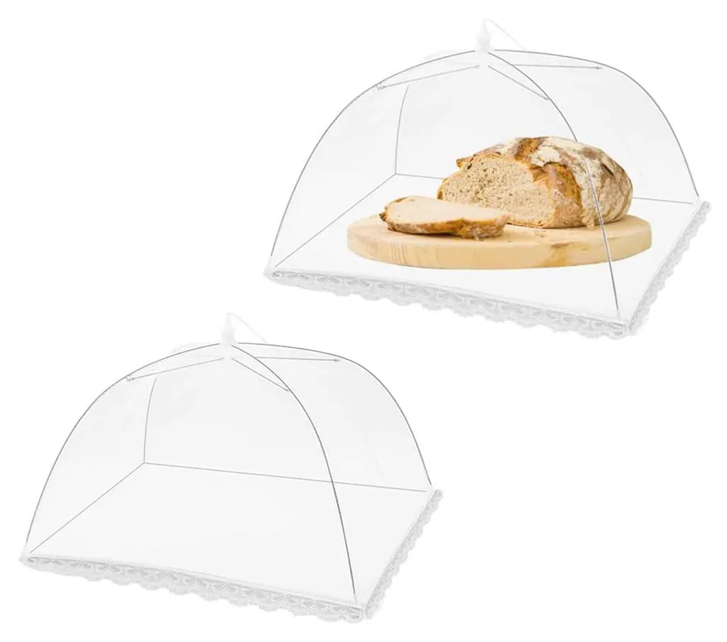 Cloche alimentaire filet pour barbecue et table de jardin - Protection