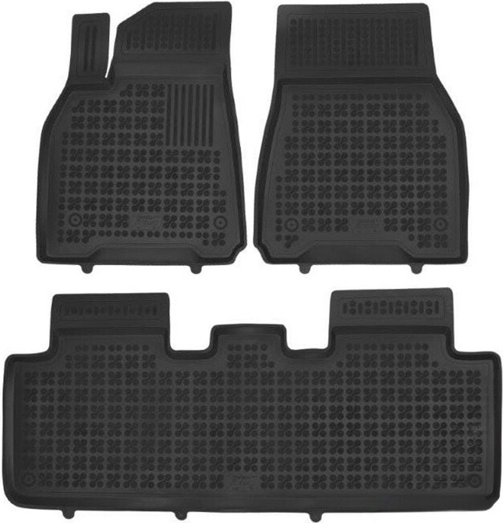 Gummifußmatten für TESLA Model Y (2020+) – Wannenform