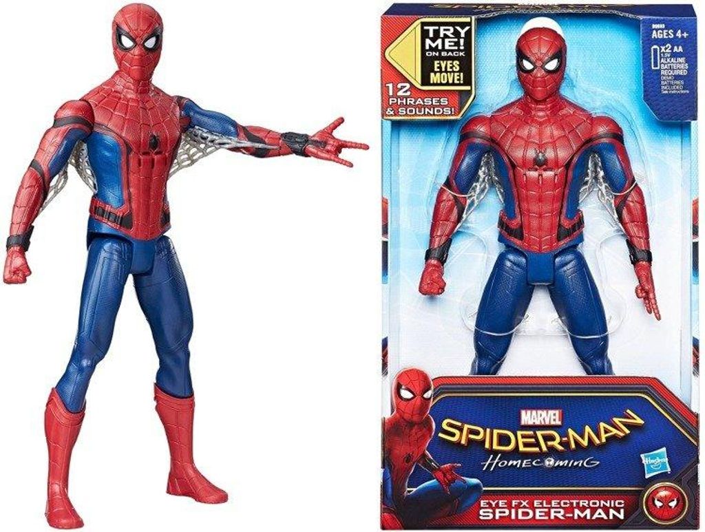 Grosse Spiderman Homecoming Figur Mit Sounds B9693