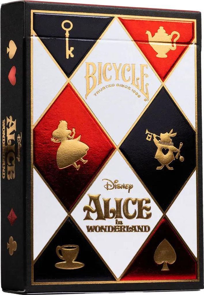 Bicycle® Deck of Cards - Disney Alice in Wonderland Deck of Obrázok produktu 