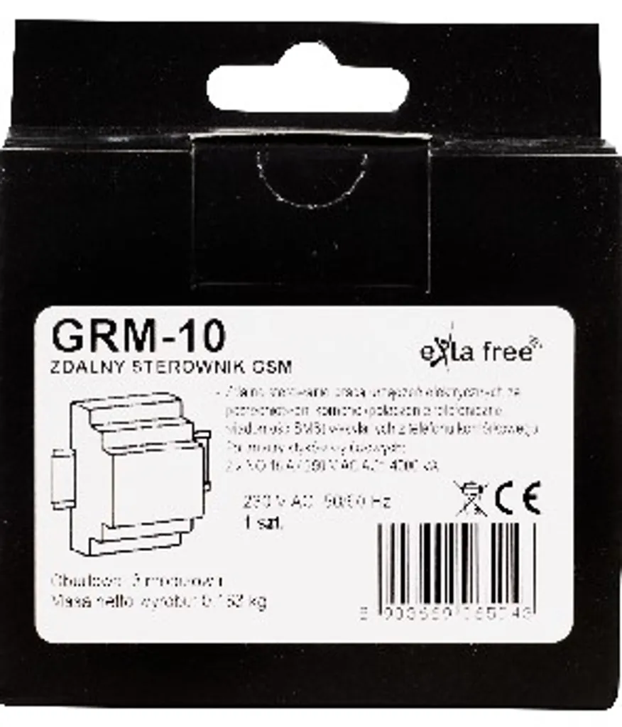 Télécommande GSM GRM-10 Exta Free Zamel - Module Rail DIN 2 Canaux - 3