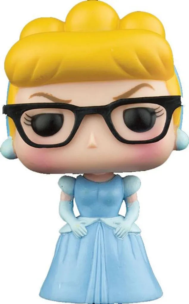 Cadeau Disney Funko Pop Cendrillon Nerd Hipster pour Déco Bureau Geek