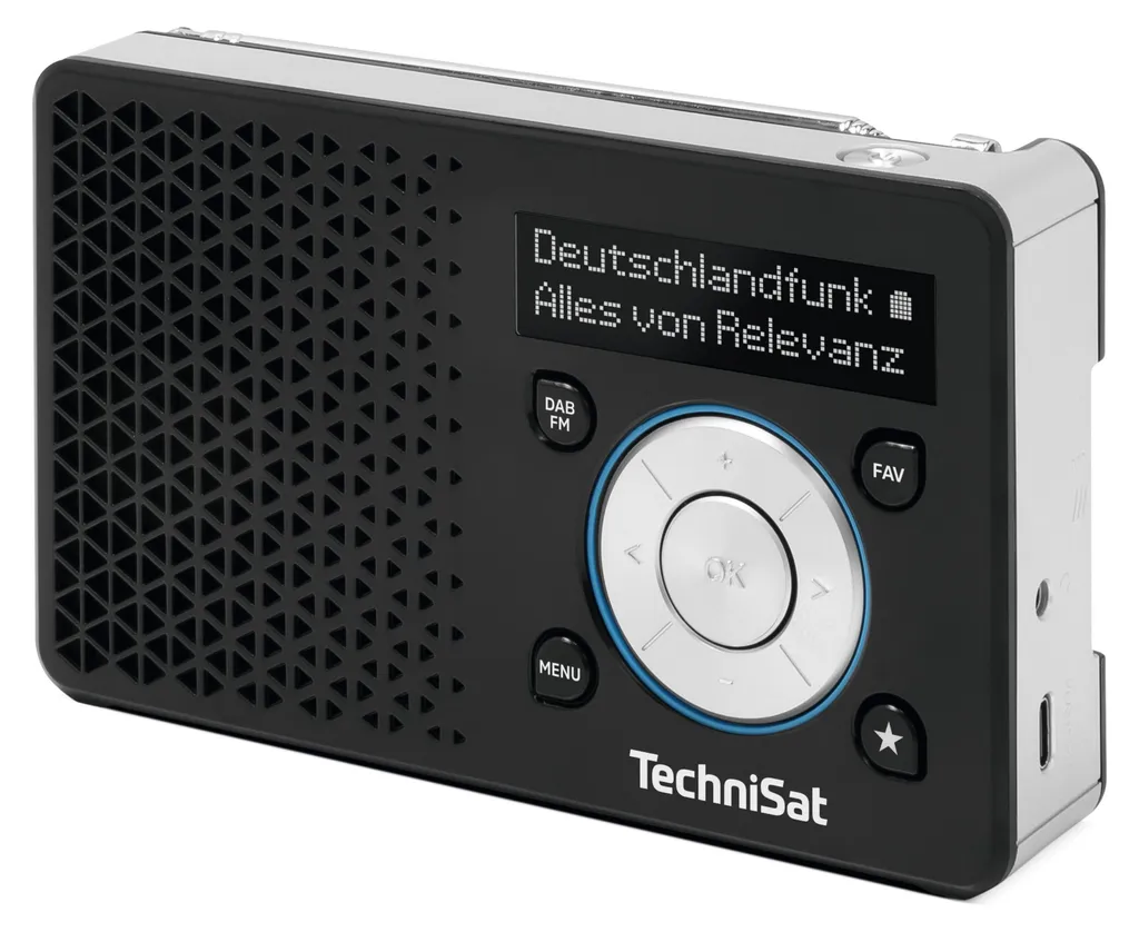 Radio de Cuisine DAB+ TechniSat DigitRadio 1 A Nomade et Rechargeable