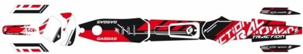 Rénovez votre Trial Gas Gas TXT PRO avec le Kit Déco Blackbird Traction