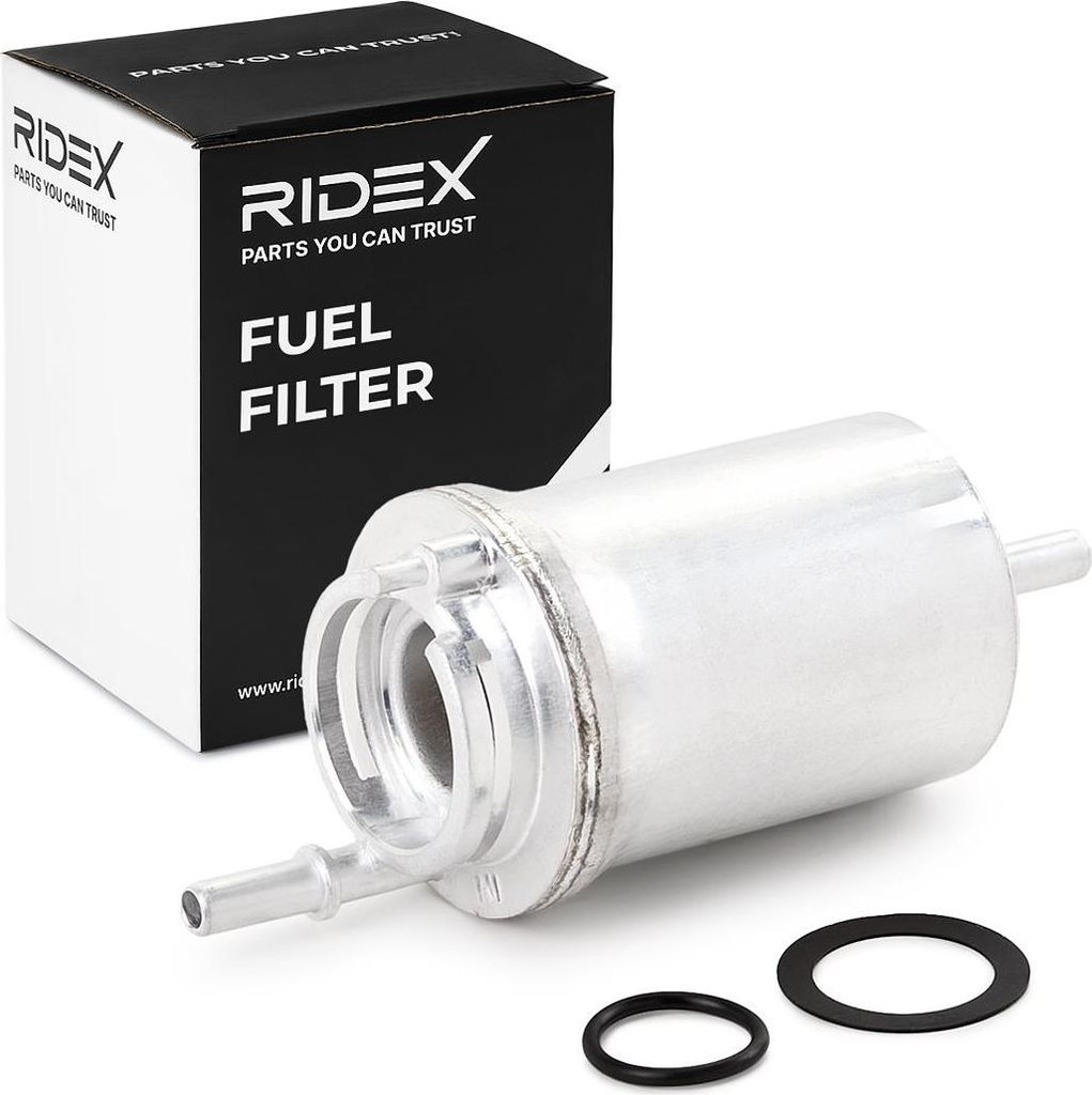 Kraftstofffilter RIDEX 9F0144 für VW Golf IV Schrägheck (1J1) Leitungsfilter