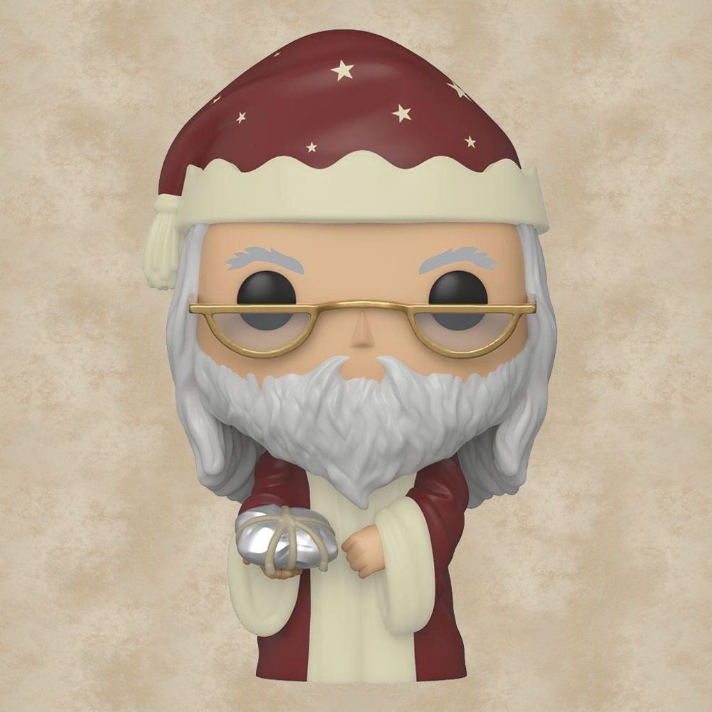 Funko Pop! Harry Potter - Figurkuła Dumbledore na Święta Immagine del prodotto 