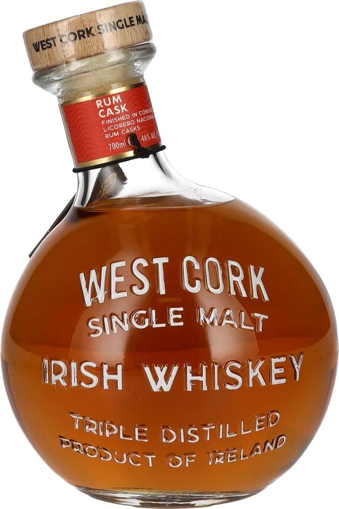 West Cork MARITIME Single Malt Irish Whiskey RUM CASK Image du produit 