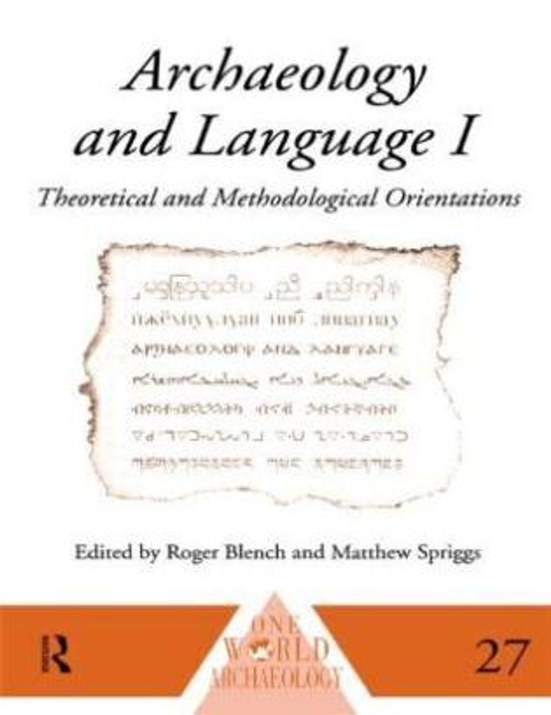 Archaeology and Language I