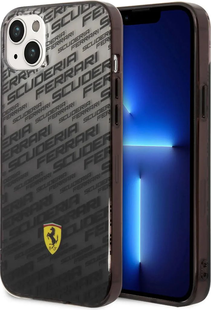 Ferrari iPhone 14 & 13 Back cover case - Black