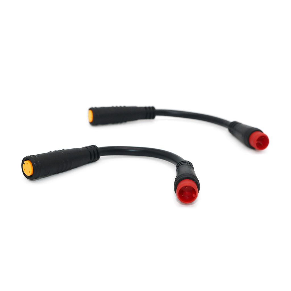 windmeile| Bremssensor Adapter 3-Pin auf 2-Pin Julet für Waterproof, 10cm, E-Bike, Elektro, Fahrrad, Pedelec