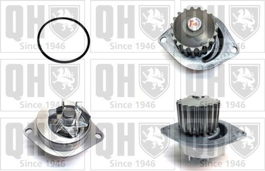 QUINTON HAZELL Kühlmittelpumpe Wasserpumpe passend für PEUGEOT 207 (WA, WC) QCP3327
