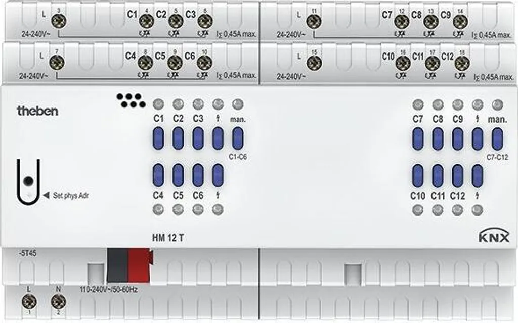 Actionneur de chauffage KNX pour régulation thermique zone par zone FIX2