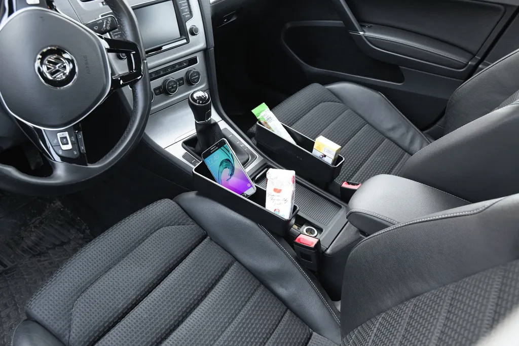 Compass 06213 Organizer Auto tra i Sedili - Set 2 Pezzi 23x20 - 5