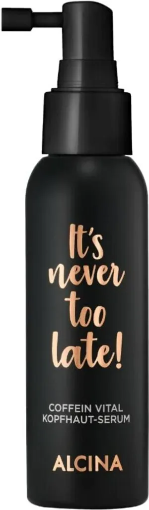 Alcina It's Never Too Late Siero Caffeina 100ml - Addio Capelli Diradati