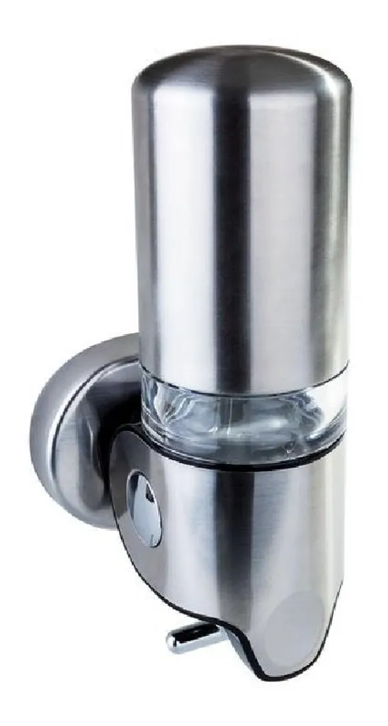 Distributeur de savon liquide inox 350ml pour éviter rouille et taches