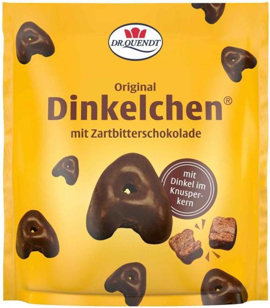 Dr Quendt Original Dinkelchen überzogen mit Produktbild 