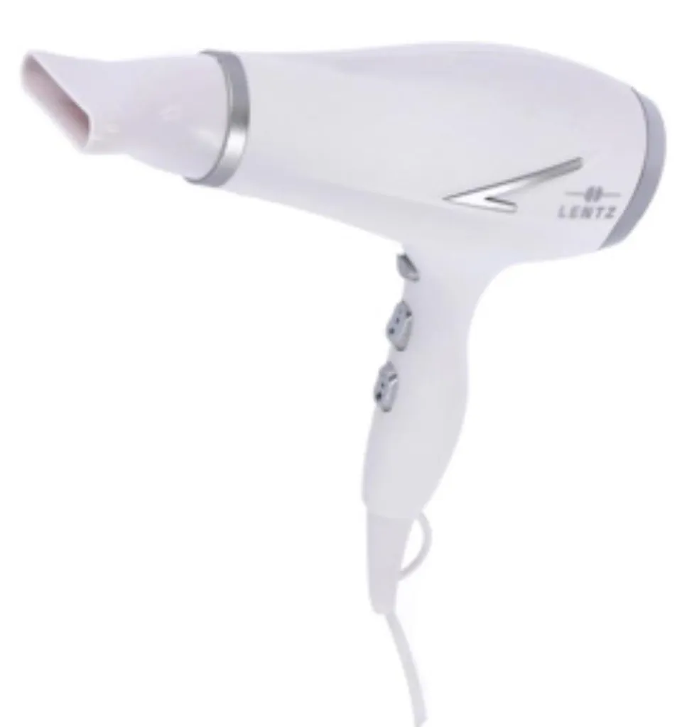 Sèche-cheveux LENTZ pour brushing rapide et précis 3 températures DC - 2