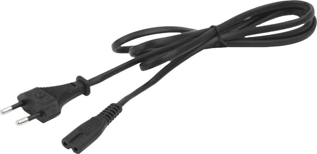 Bosch Netzkabel Charger EU für Classic+, eBike-System 2 & Smart System Ladegeräte, schwarz