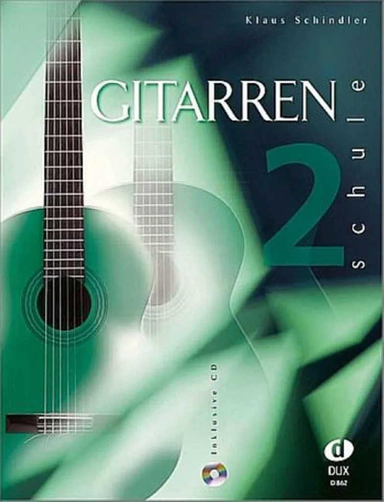 Livre d'Apprentissage Guitare Gitarrenschule 2 Méthode d'Enseignement