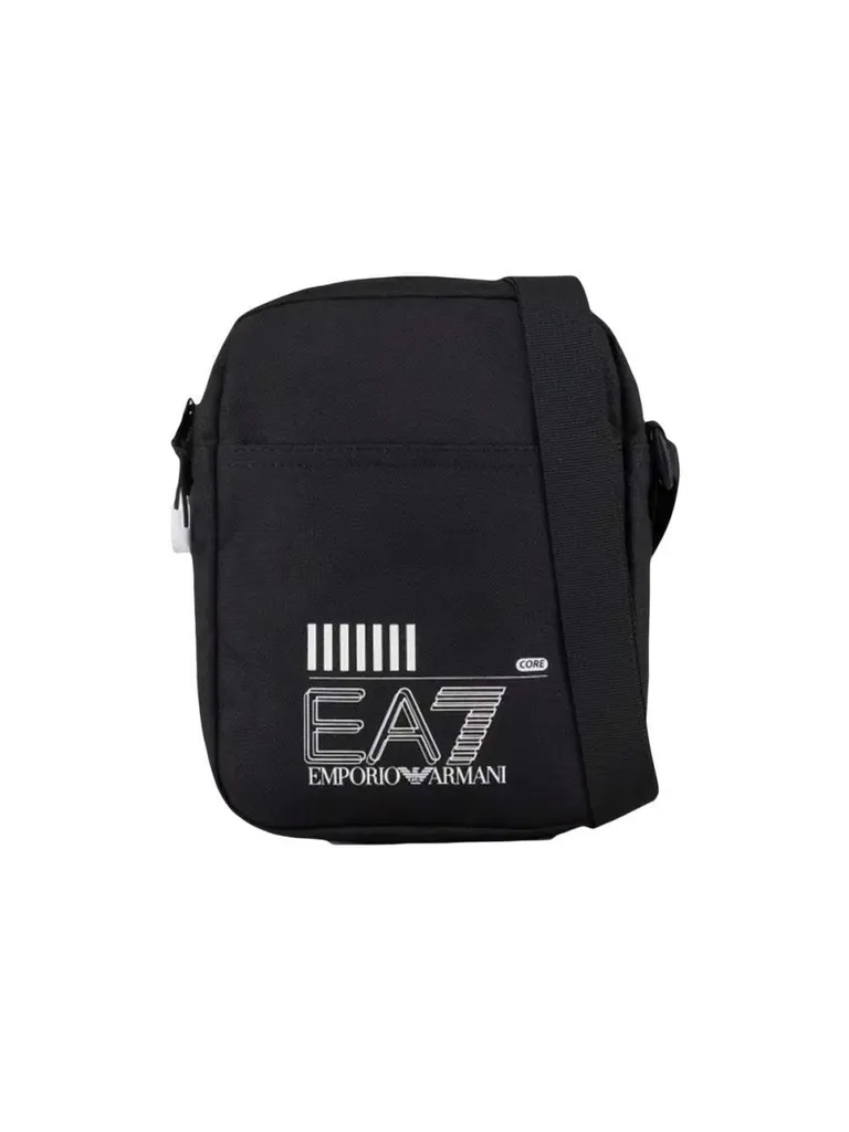 Sacoche EA7 pratique pour transporter vos effets personnels noir uni