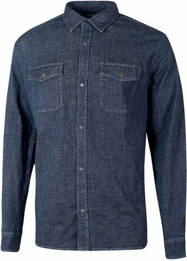 U-Power Jeanshemd Maple, Farbe:deep blue, Größe:4XL