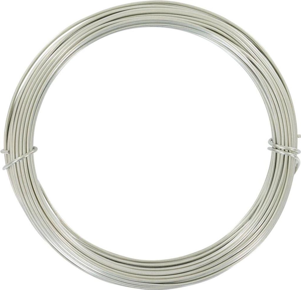 Blumenbindedraht verzinkt 1,5 mm x 15 m