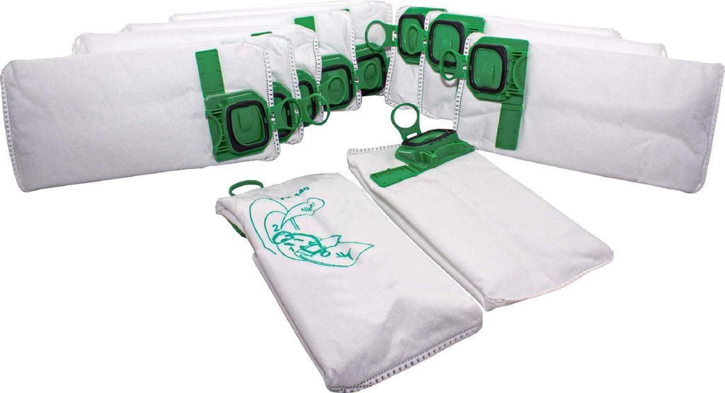 Vhbw Staubbeutel 10er Set - Kompatibel Mit Vorwerk Tiger VT260, VT265, VT270 (33x23cm)