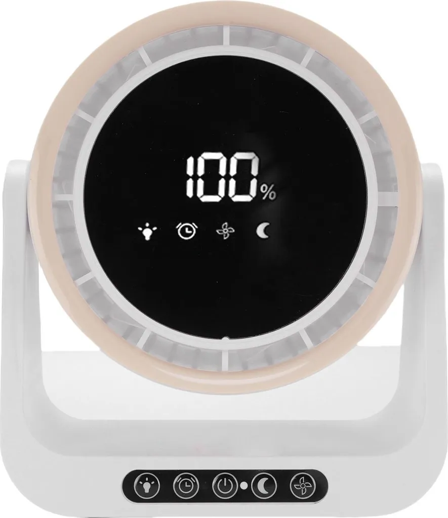 Petit ventilateur de table mural silencieux avec 5 modes de ventilation