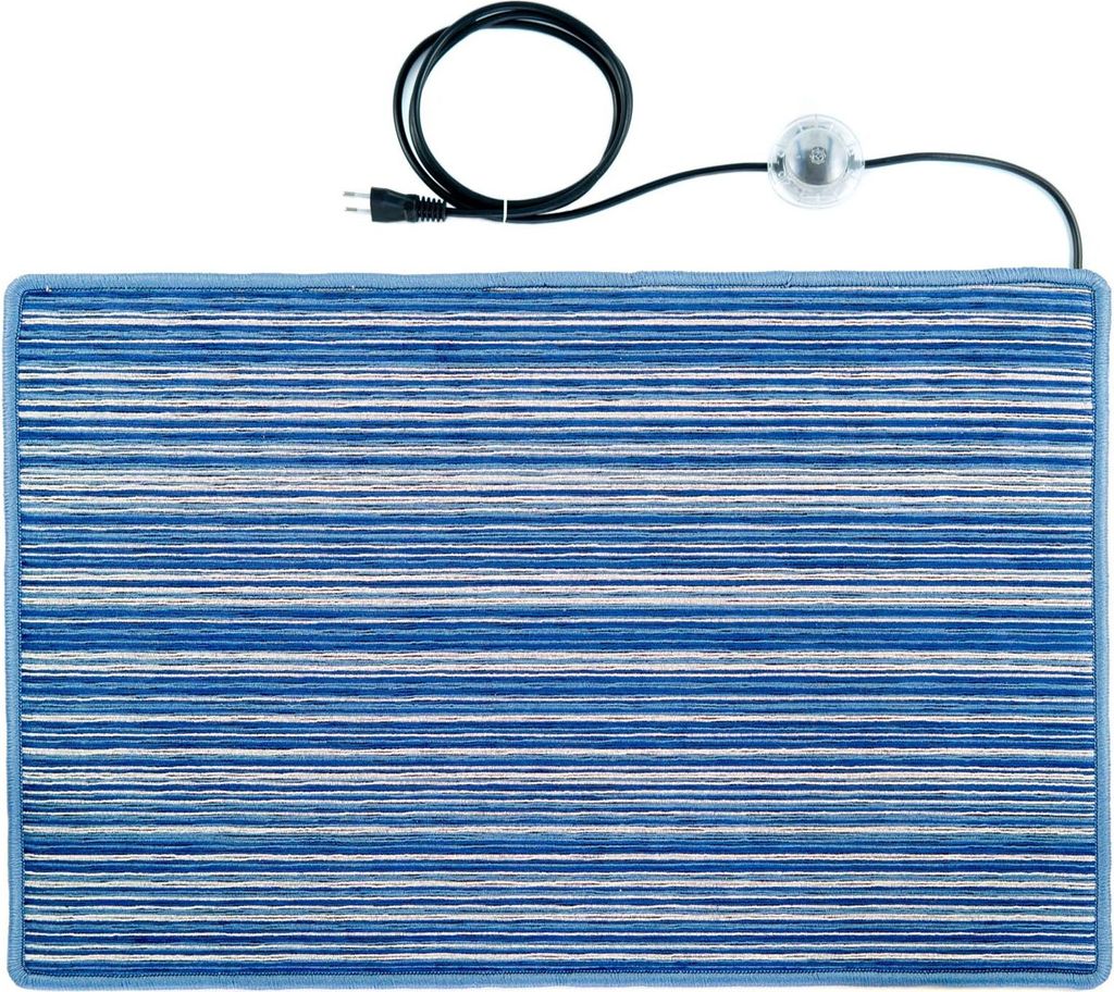 17/5 Heizteppich Chenille Blue Produktbild 