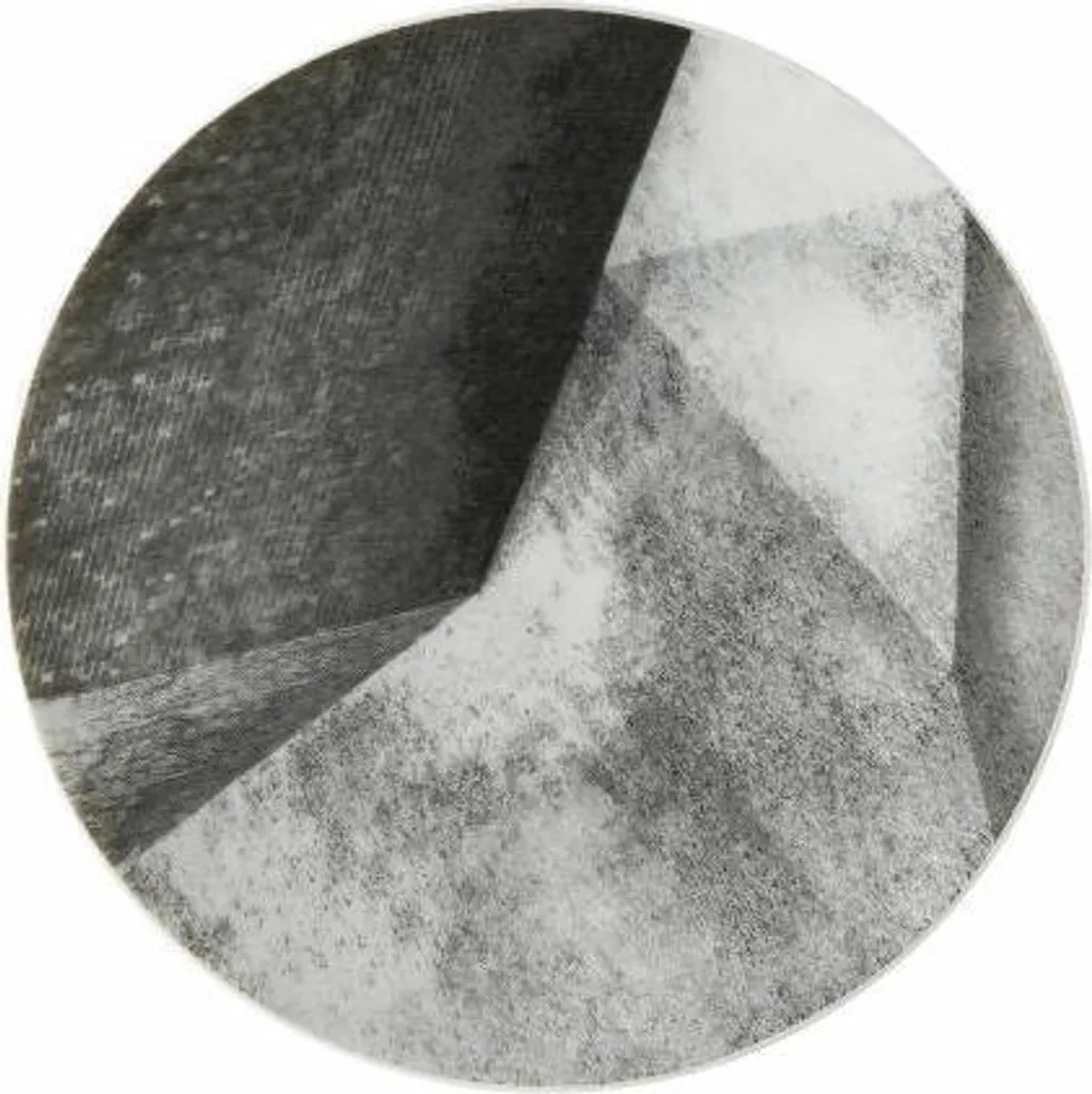 Rosenthal Brotteller TAC Gropius Stripes 2.0 Struktur, Porzellan, Grau, 16 cm, 11280-403263-10216