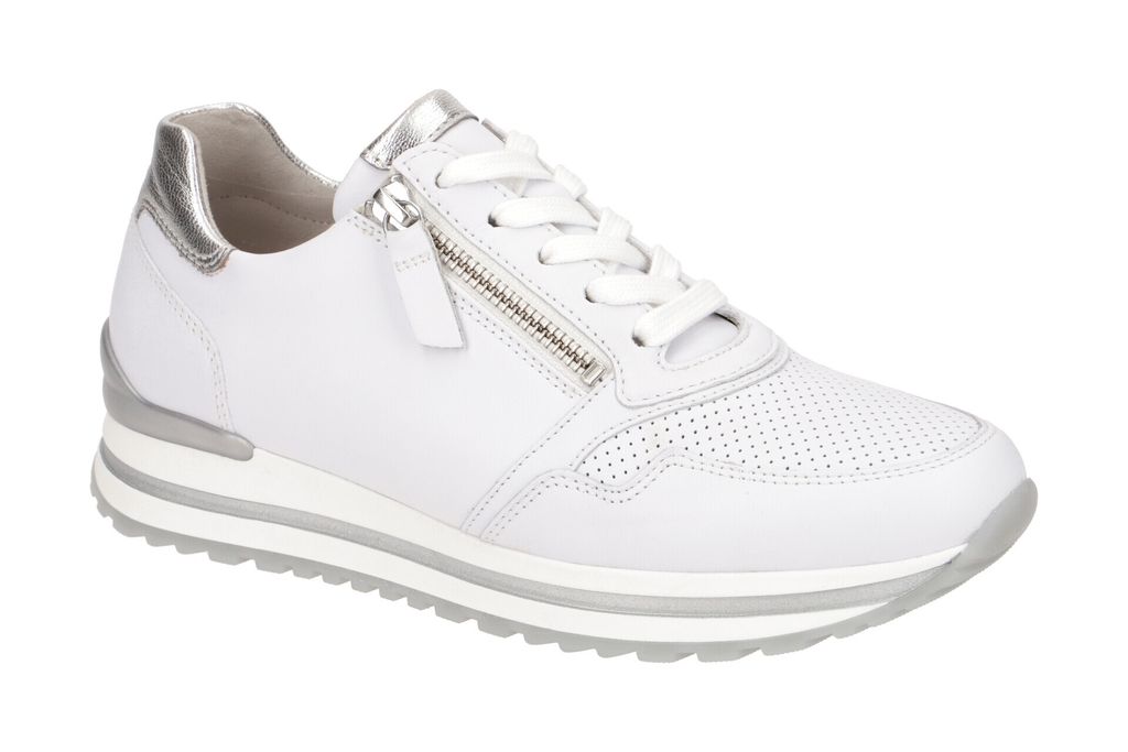 Gabor TURIN Damenschuhe - Halbschuhe - Sneaker weiß Produktbild 