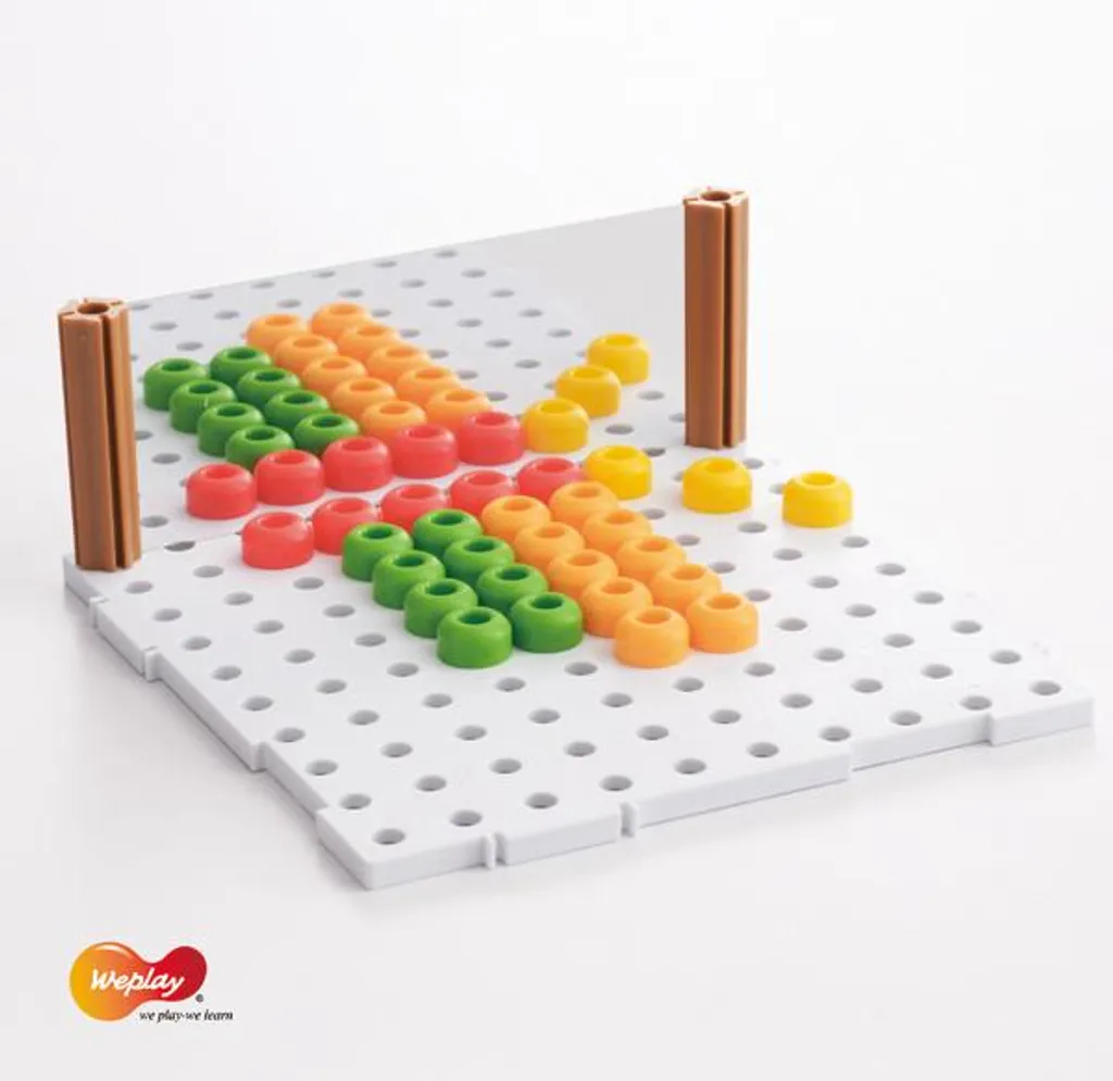 Set de Construction 3D Weplay Beanstalk Multicolore de 188 Pièces Pro - 4
