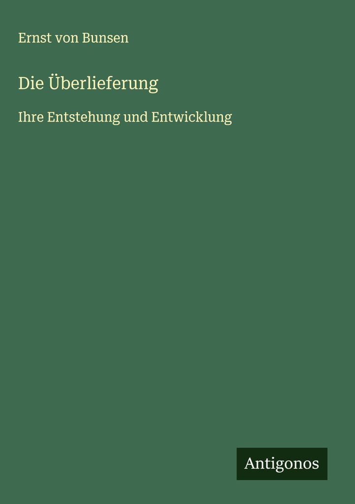 Die Überlieferung
