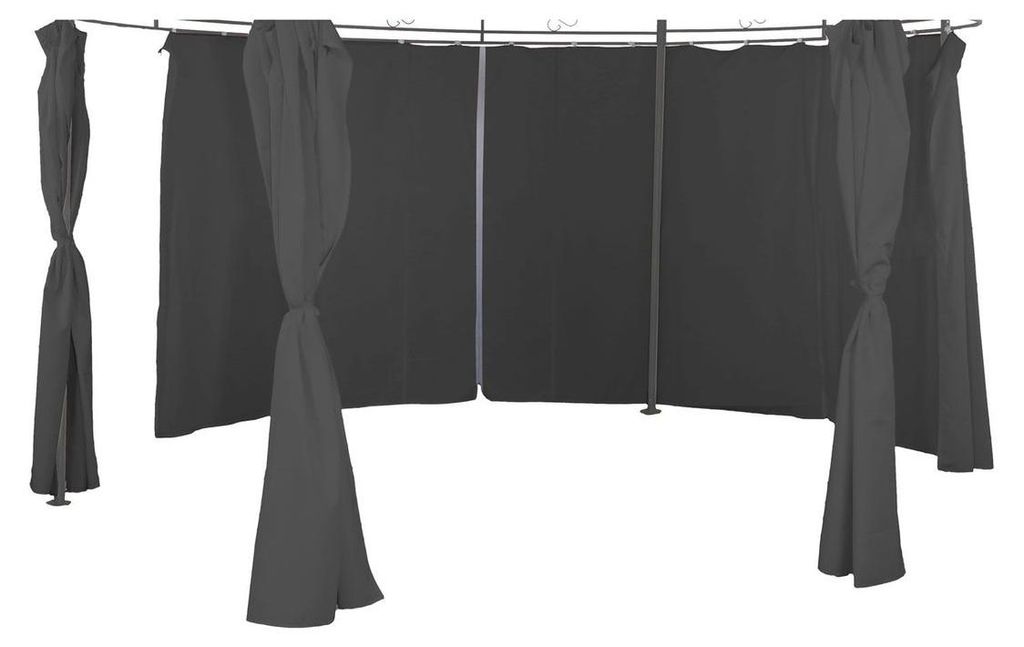 6er-Set Seitenteile für Pavillon Ø 3,5m rund Farbe wählbar Produktbild 