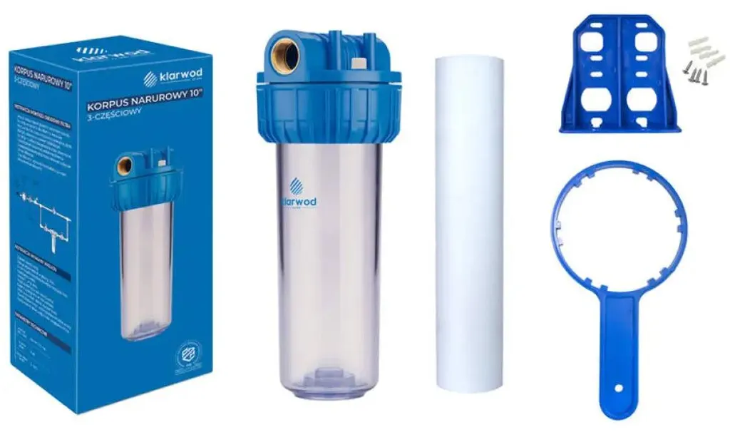 Colonne filtrante KLARWOD anti sédiment pour eau de puits et réseau