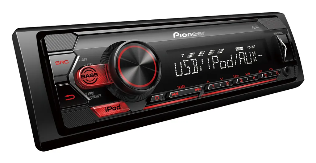 Autoradio 1 DIN Pioneer MVH-S120UI - Poste de Radio Numérique USB et iOS