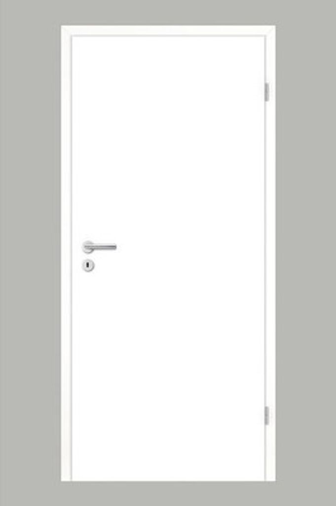 Pertura Zimmertür Yori CPL Design weiß (ähnlich RAL 9003) 98,5x198,5 cm Rechts