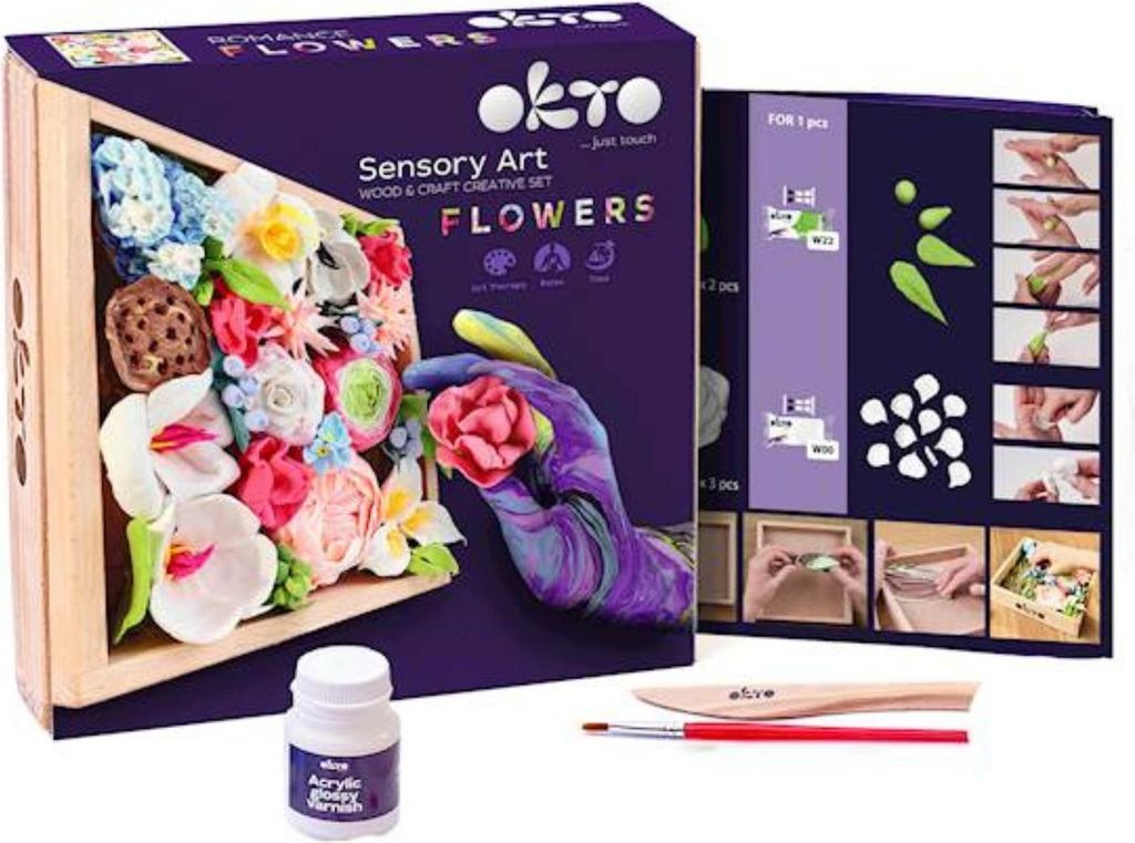 Penová hlina Okto Romance 10014 Viacfarebná 21 x 21 x 5 cm Obrázok produktu 