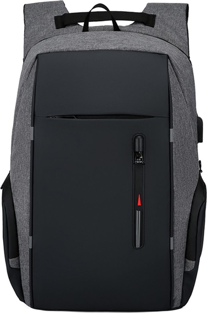 Laptop-Rucksack fuer Damen, 15,6-Zoll-Laptoptasche mit USB-Anschluss, modische wasserdichte Rucksaecke