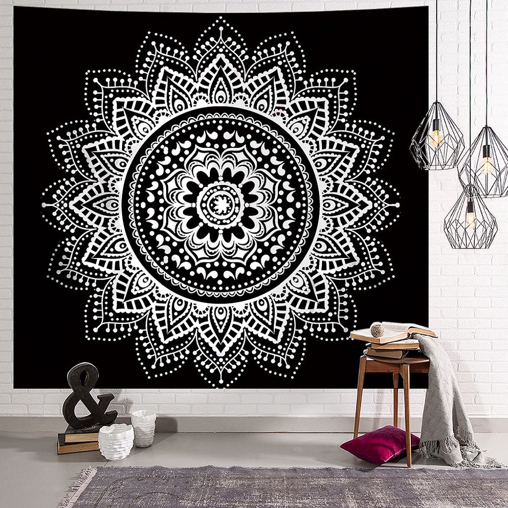 150cmx 130cm Wandteppich, Makata, Wandschal, Natur, Wanddekoration, weiches Material, Teppich für Wohnzimmer, Schlafzimmer, Yogamatte, Picknickdec...