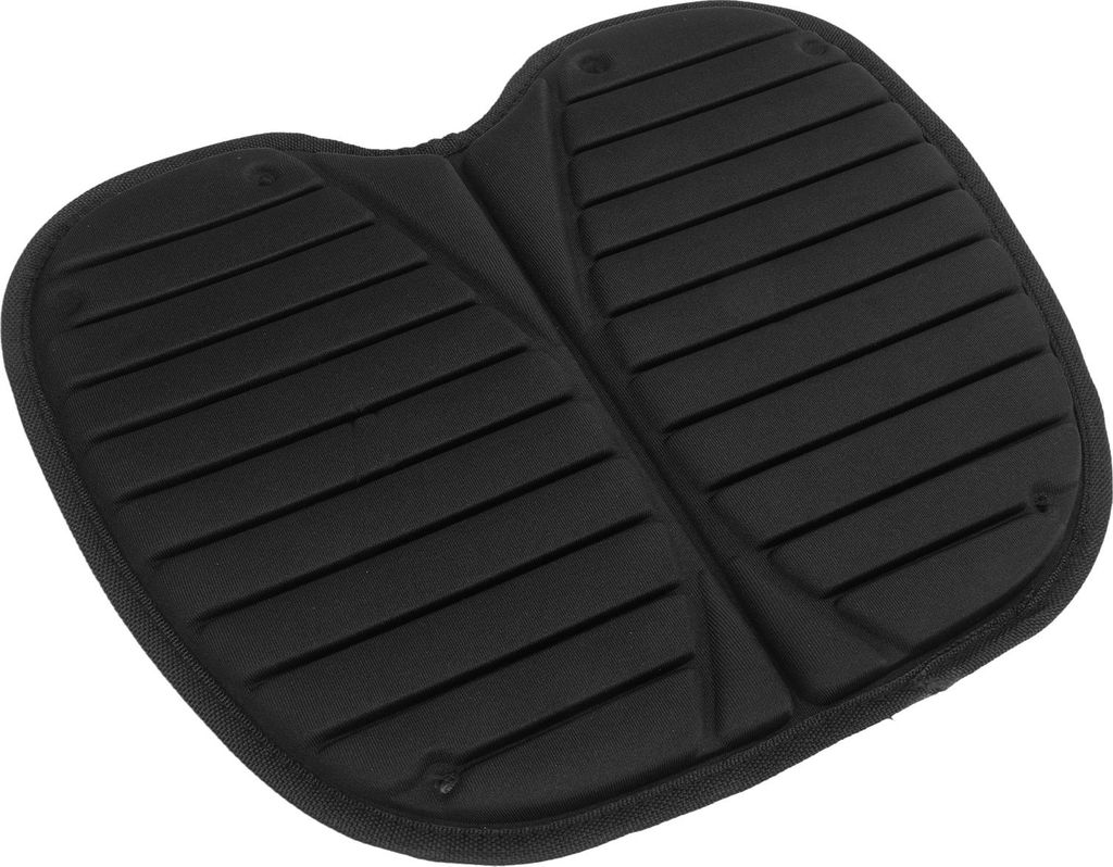 Kajak-Sitzkissen, 375 x 320 mm, bequemes Angelkajak-EVA-Pad für Paddler, langes Sitzen, Schwarz