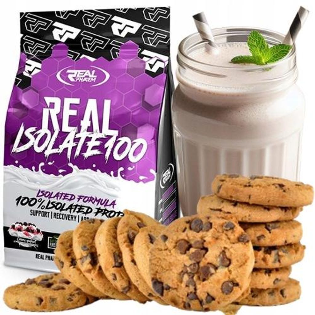 WPI-Proteinisolat 0 Zucker Real Pharm Real Isolat 100 700g Produktbild 