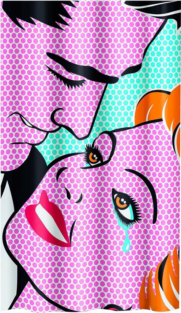 Kleine Wolke Duschvorhänge 180 x 200 cm Kiss Produktbild 